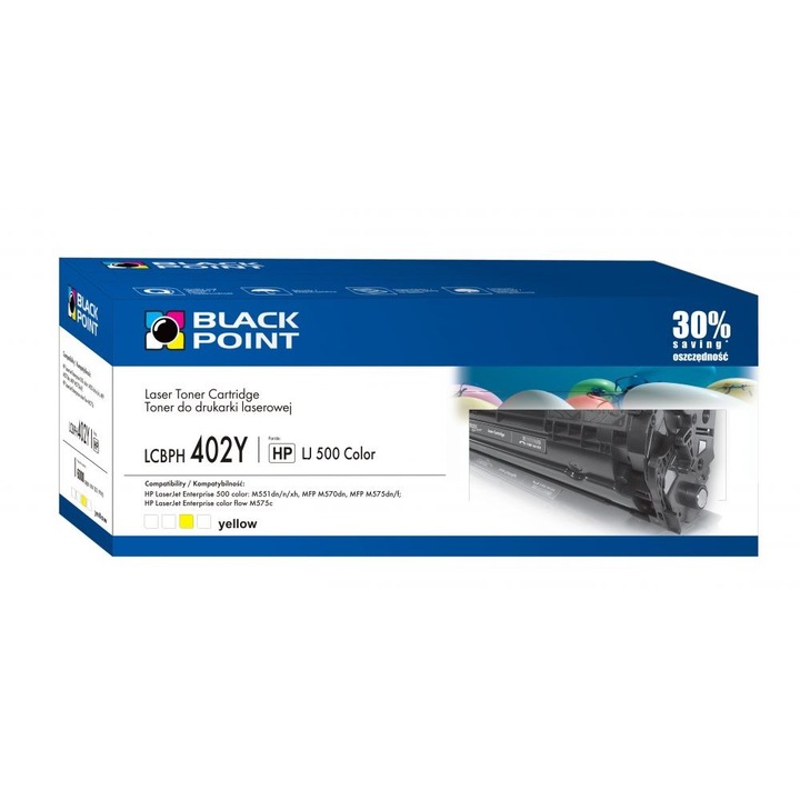 Black Point színes toner LCBPH402Y (HP CE402A) sárga