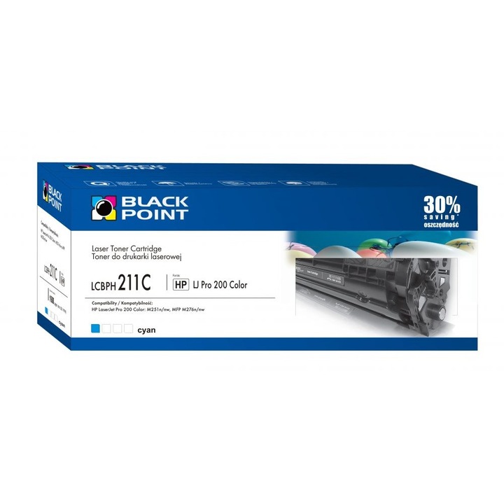 Black Point színes toner LCBPH211C (HP CF211A) kék