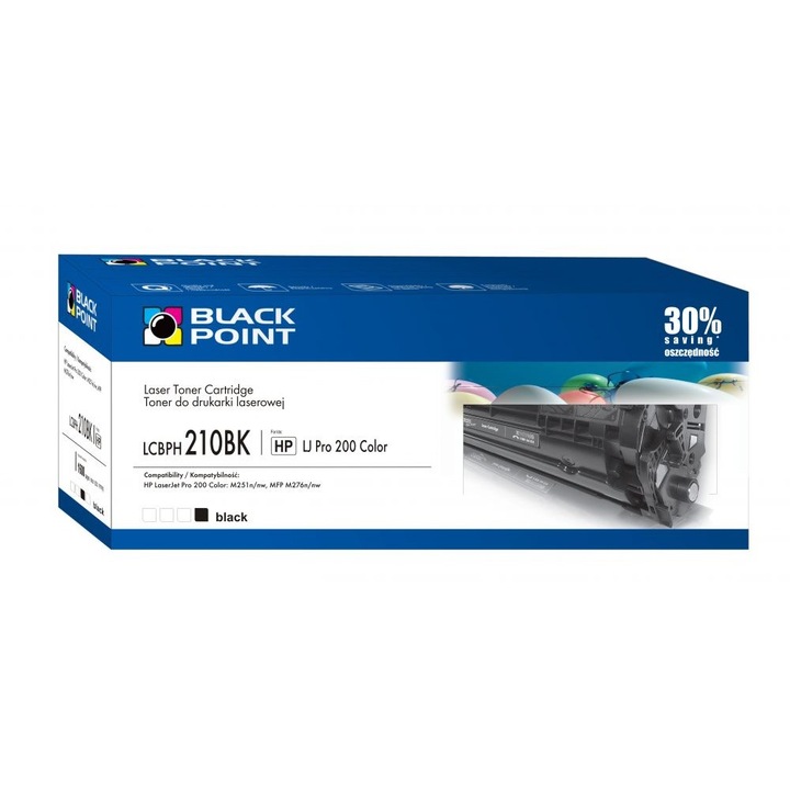 Black Point színes toner LCBPH210BK (HP CF210A) fekete