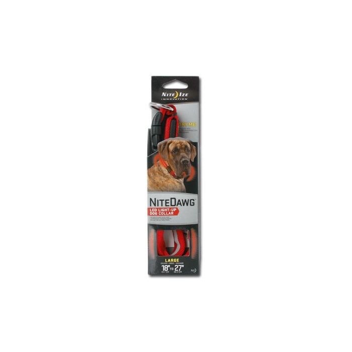 Zgarda Nite Ize Nite Dawg Red 46-69cm