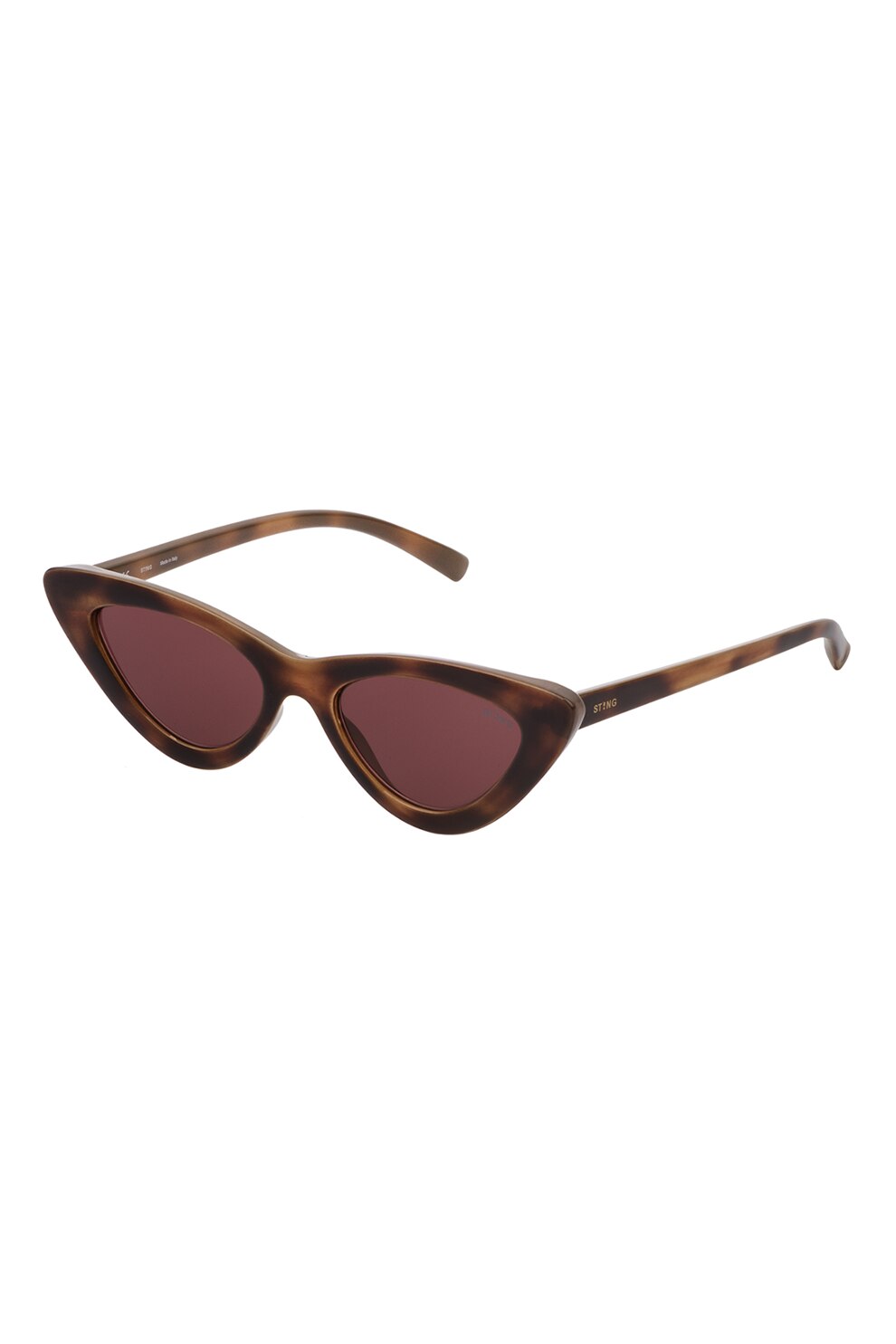 STING, Ochelari de soare cat-eye, Maro, 51-19-140 Standard