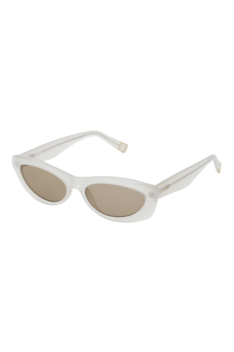 STING, Ochelari de soare cat-eye, Alb, 53-16-135 Standard