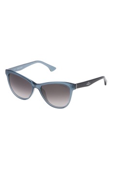 Zadig & voltaire, Ochelari de soare unisex patrati cu lentile in degrade, Albastru prafuit/negru stins, 53-17-140 Standard Zadig & voltaire, Ochelari de soare unisex patrati cu lentile in degrade, Albastru prafuit/negru stins, 53-17-140 Standard