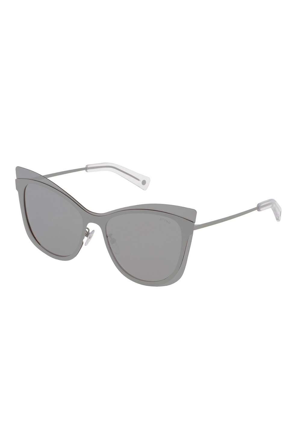 STING, Ochelari de soare butterfly cu logo, Gri, 99-00-140 Standard