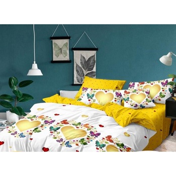 Lenjerie de pat dublu finet 6 piese+Pilota 200 x 220 cm+2 perne, Ralex Pucioasa, PFN549 Lenjerie de pat dublu finet 6 piese+Pilota 200 x 220 cm+2 perne, Ralex Pucioasa, PFN549