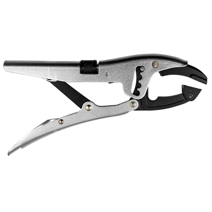 Cleste autoblocant cu un capat fix si unul mobil