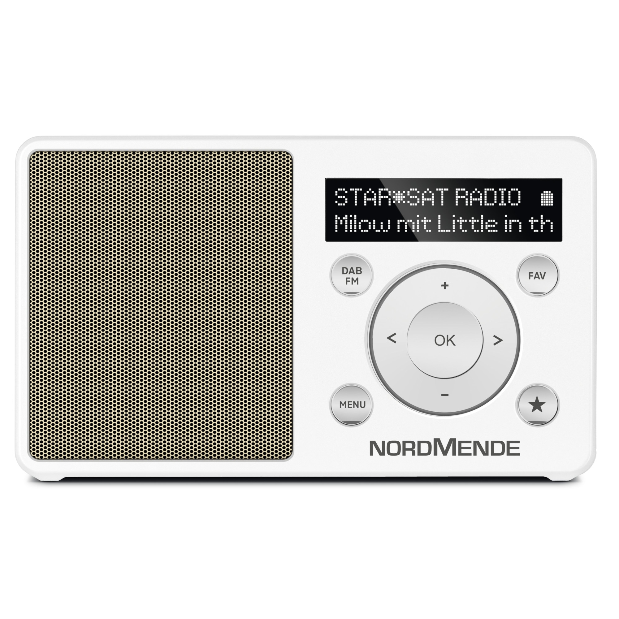 Nordmende Transita 115 Dab - Radio Despertador (Dab , FM, función de repetición, Despertador, Temporizador), Color Blanco