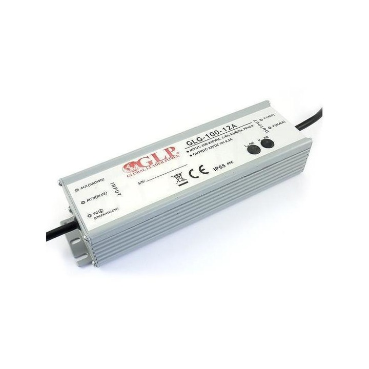 GLP 5146446 GLP GLG-100-12 100W 12V 8.5A IP65 LED захранване с PFC филтър
