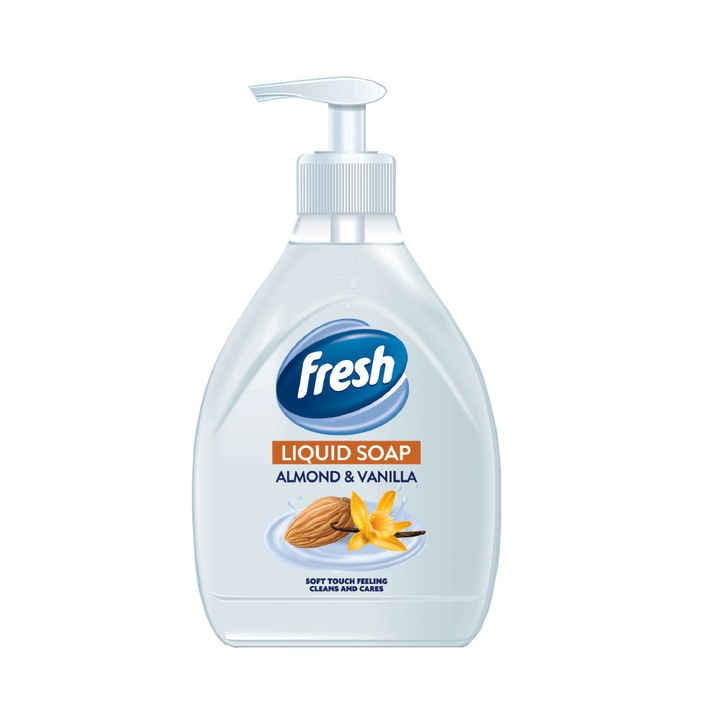 Течен сапун ФРЕШ Бадем и Ванилия 500 мл