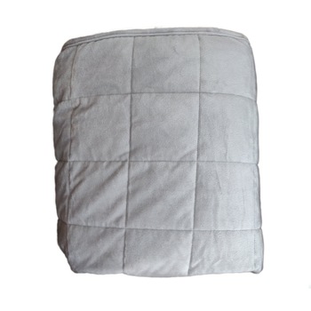 Patura grea de 7kg cu care dormi mai bine, SleepHappy, Gri deschis, 152 x 203 cm Patura grea de 7kg cu care dormi mai bine, SleepHappy, Gri deschis, 152 x 203 cm