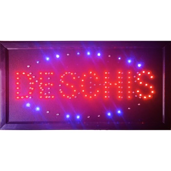 Reclama luminoasa Ledstar, Deschis Inchis, de interior, 50x25cm Reclama luminoasa Ledstar, Deschis Inchis, de interior, 50x25cm