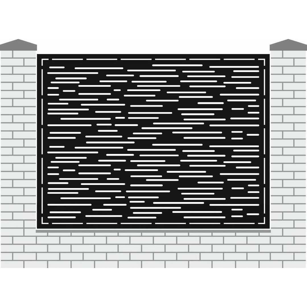 Panou Gard Mare Tabla CNC Model Linii 2, 140 x 200 cm