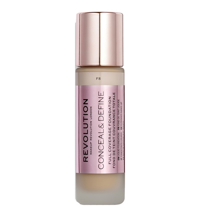 Фон дьо тен, Makeup Revolution Conceal & Define 23 ml, F8