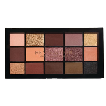 Paleta farduri de ochi Makeup Revolution Reloaded, Velvet Rose, 16.5 g Paleta farduri de ochi Makeup Revolution Reloaded, Velvet Rose, 16.5 g