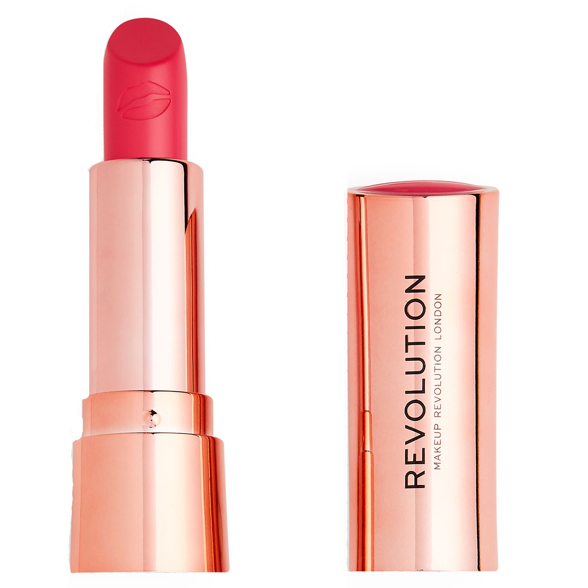 Ruj Makeup Revolution Satin Kiss, Cutie, 3.5 g