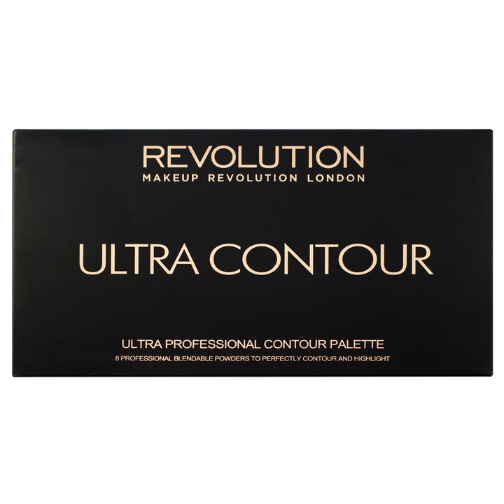 Paleta pentru contur Makeup Revolution Ultra Contour, 13 g