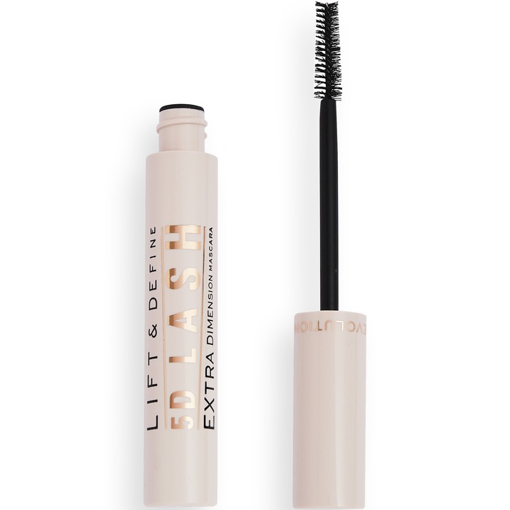 Mascara Makeup Revolution 5D Lash Mascara, Black, 14 ml