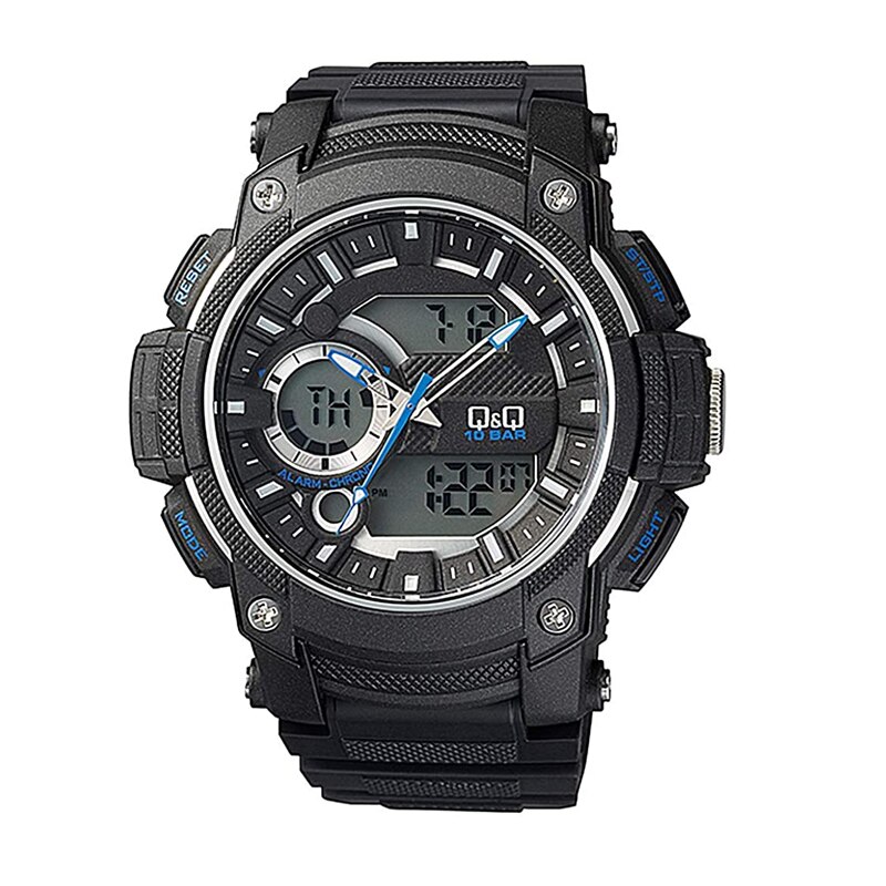 Ceas barbatesc Q&Q Black Blue Man