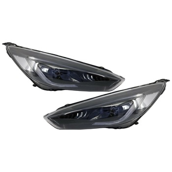 Set 2 Faruri LED DRL compatibil cu FORD Focus III Mk3 Facelift RHD (2015-2017) Bi-Xenon Design Semnalizare Dinamica (HLFFMK3RHD) Set 2 Faruri LED DRL compatibil cu FORD Focus III Mk3 Facelift RHD (2015-2017) Bi-Xenon Design Semnalizare Dinamica (HLFFMK3RHD)
