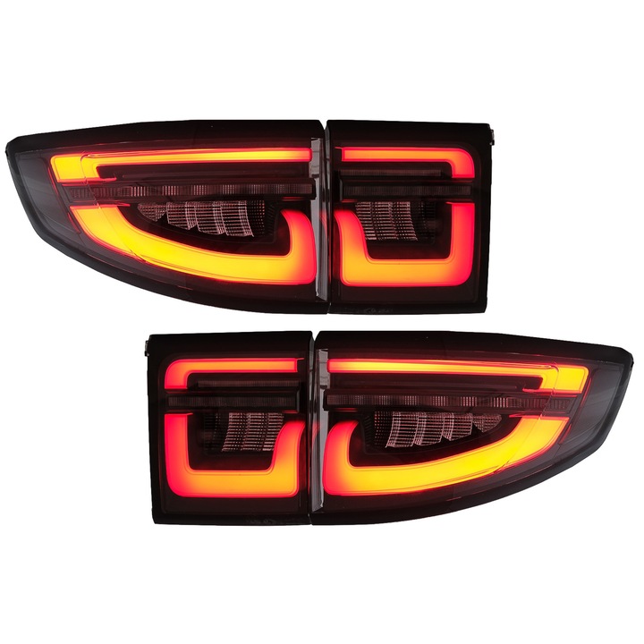 LED задни светлини, съвместими с LAND ROVER DISCOVERY SPORT L550 2014-2019 Преобразуване в 2020-горе Опушени