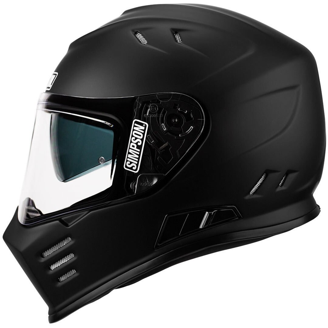 Casca SIMPSON VENOM SOLID МАТТ Negru, S