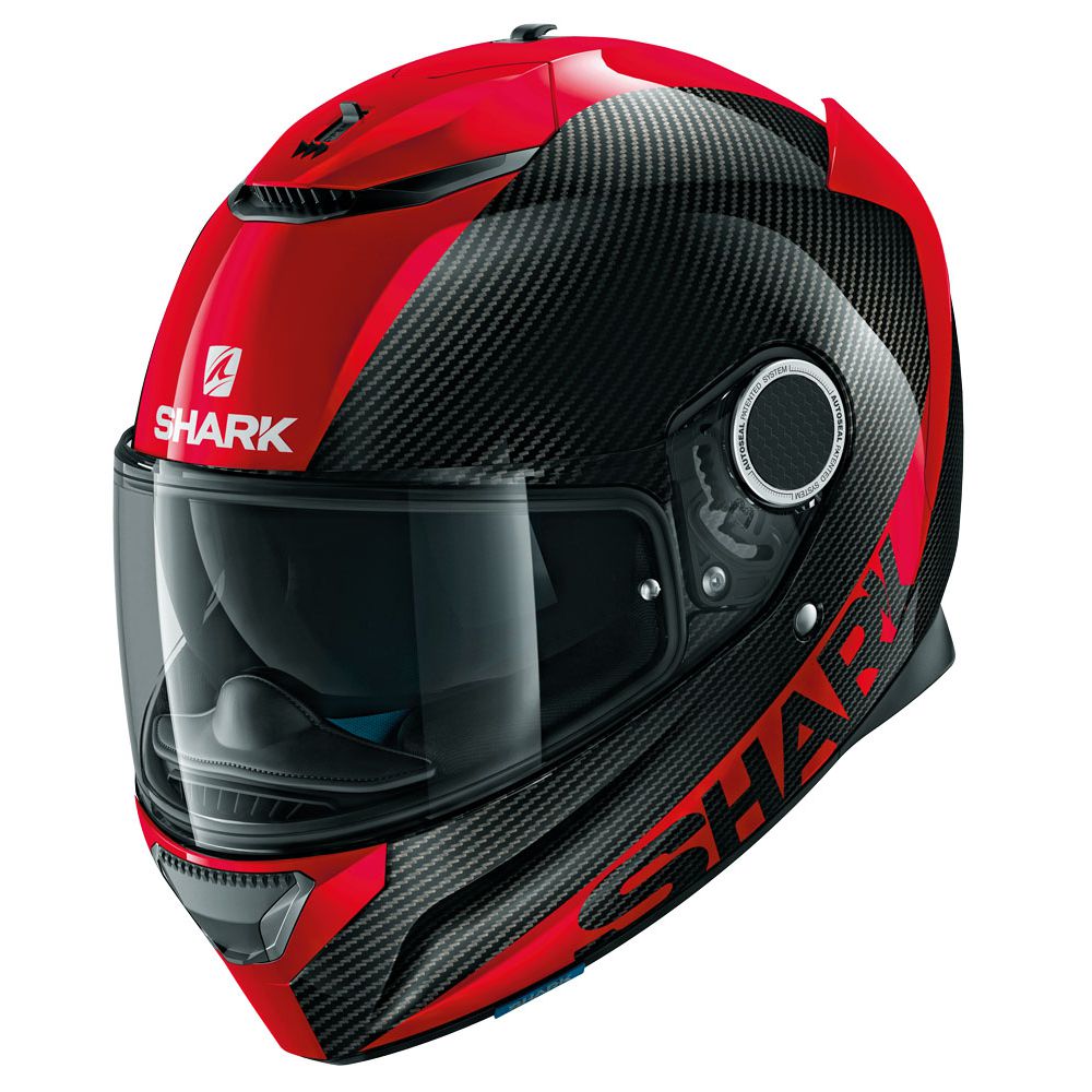 Casca SHARK SPARTAN CARBON Rosu, S