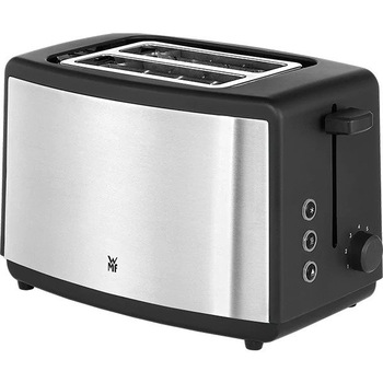 Prajitor paine WMF Bueno 414110011, 2 felii, 800W, Argintiu-Negru Prajitor paine WMF Bueno 414110011, 2 felii, 800W, Argintiu-Negru