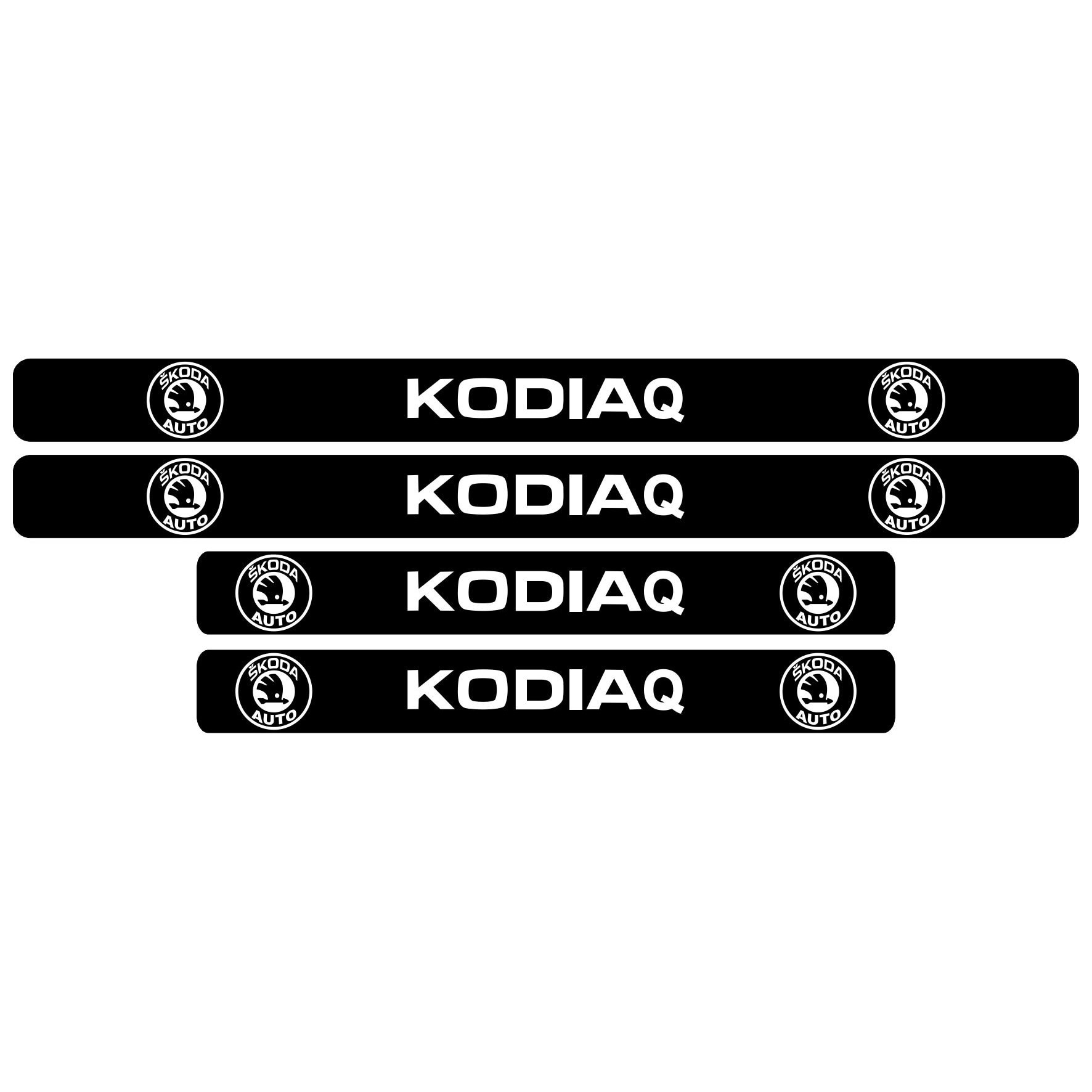 Set stickere praguri, Skoda Kodiaq