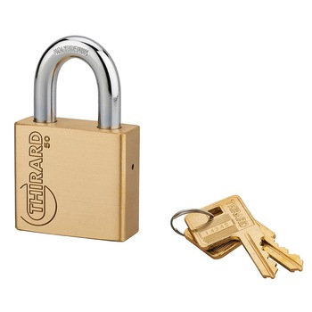 Lacat de exterior, Raid Adventure, 50 mm, alama, cu cheie Lacat de exterior, Raid Adventure, 50 mm, alama, cu cheie