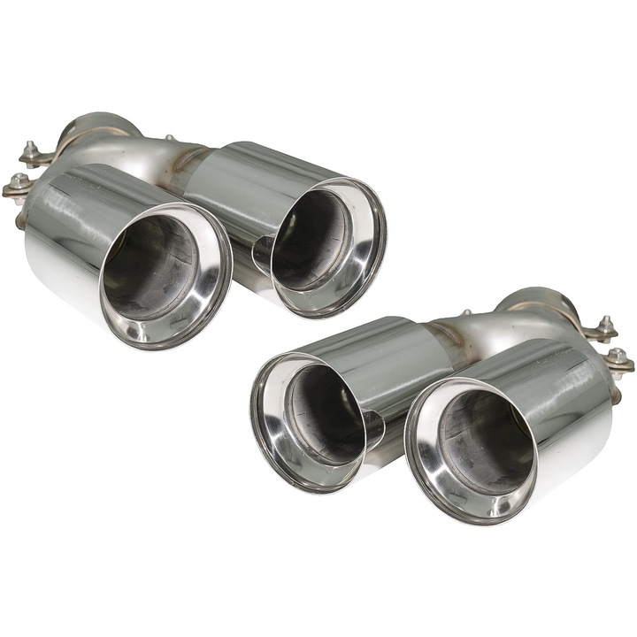 2 db dobdísz készlet, amely kompatibilis a BMW 5-ös sorozatú G30 G31 G38 (2016-2020) 6-os sorozatú G32-vel (2016-2020) 540i Chrome Design (TY-BM5SG30)