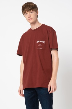 Lee, Tricou relaxed fit Can't Bust'em, Rosu inchis Lee, Tricou relaxed fit Can't Bust'em, Rosu inchis