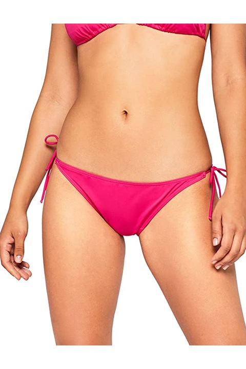 Дамски бански - долна част JUP Iris&Lilly, Бразилска кройка, С връзки, Цикламен