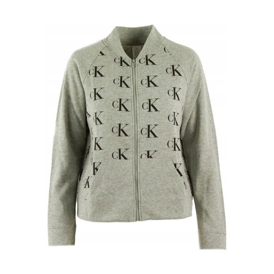 Bluza Calvin Klein Sweatshirt Zipper QS5536E-020, Gri