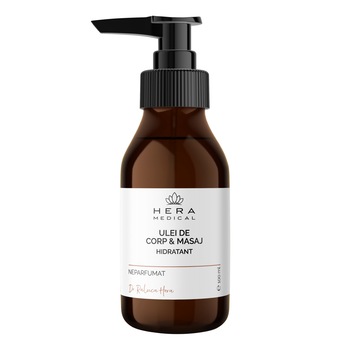 Ulei De Corp & Masaj, Hidratant, Hera Medical, 100 ml Ulei De Corp & Masaj, Hidratant, Hera Medical, 100 ml