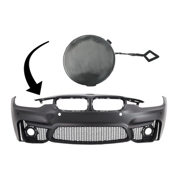 Capac Carlig Remorcare compatibil cu BMW Seria 3 F30 (2011-2019) doar Bara Fata EVO Design (THCFBBMF30EVO) Capac Carlig Remorcare compatibil cu BMW Seria 3 F30 (2011-2019) doar Bara Fata EVO Design (THCFBBMF30EVO)