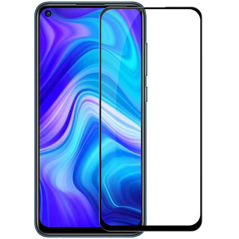 Folie de Sticla pentru Xiaomi Redmi Note 9, Full Glue, Full Cover, Negru