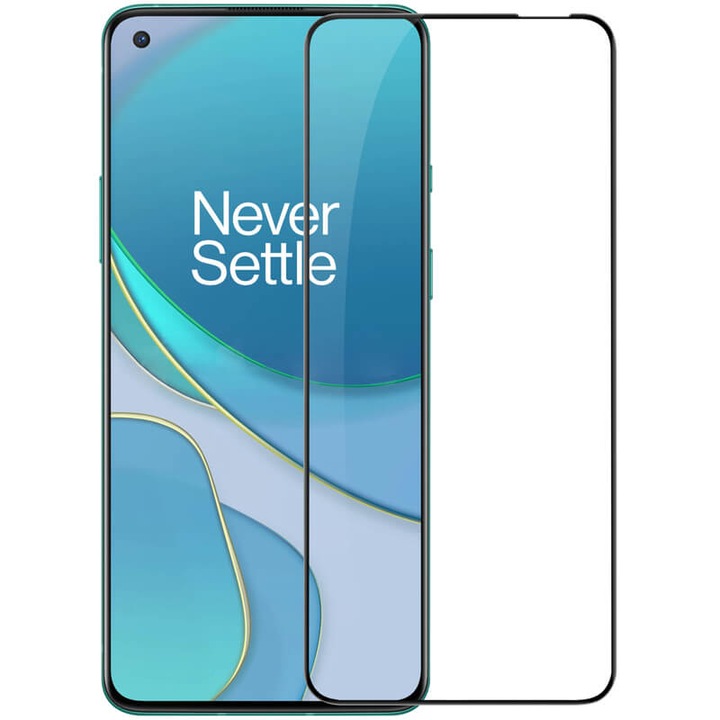 Скрийн Протектор Tech Armor за OnePlus 8T, 5D Full Face, Закалено Стъкло, Черен