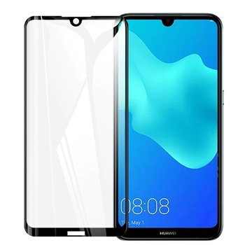 Folie de protectie pentru Huawei Y5 (2019), 9D, Full Cover, Sticla securizata, Negru Folie de protectie pentru Huawei Y5 (2019), 9D, Full Cover, Sticla securizata, Negru