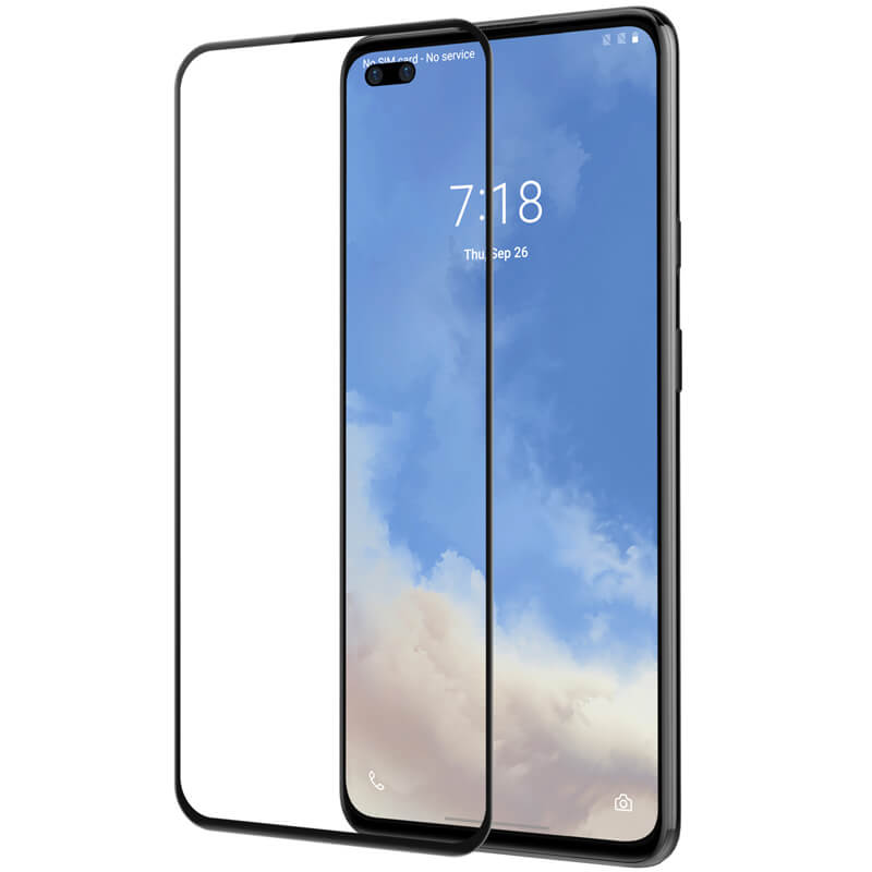 Folie Sticla Tech Armor pentru OnePlus Nord, Full Glue, Full Cover, Negru