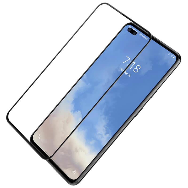 Folie Sticla Tech Armor pentru OnePlus Nord, Full Glue, Full Cover, Negru