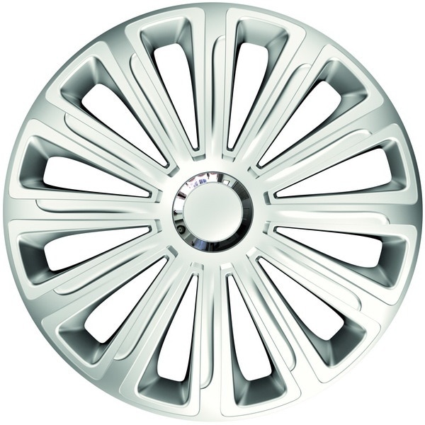 Set capace roti 16` cu inel cromat TREND