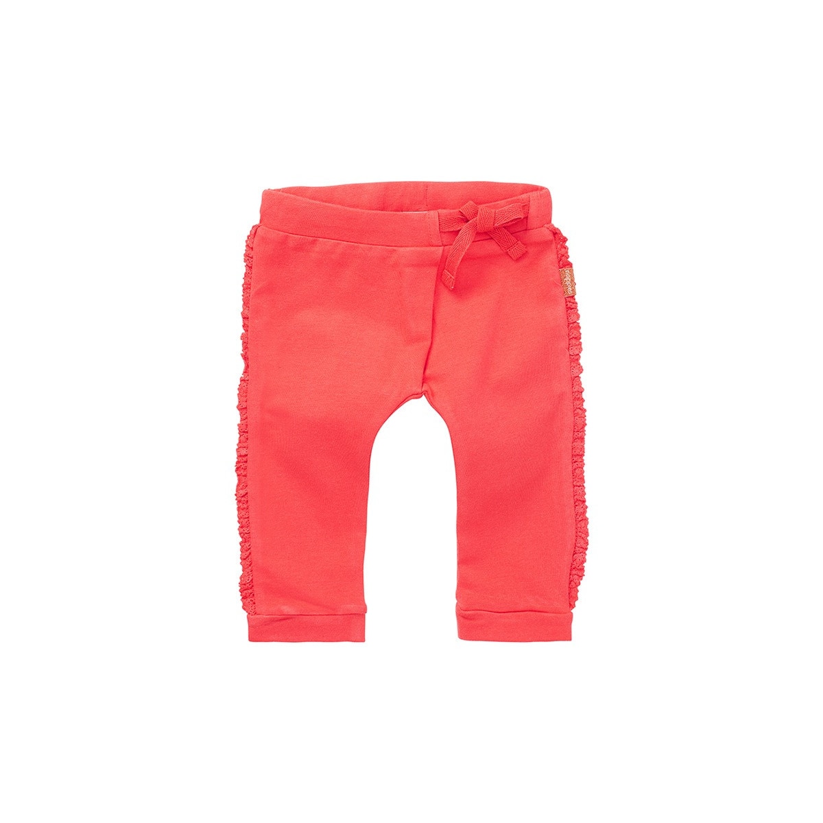 Pantaloni bebe, NOPPIES, bumbac organic, cu snur, Marietta, rosu,
