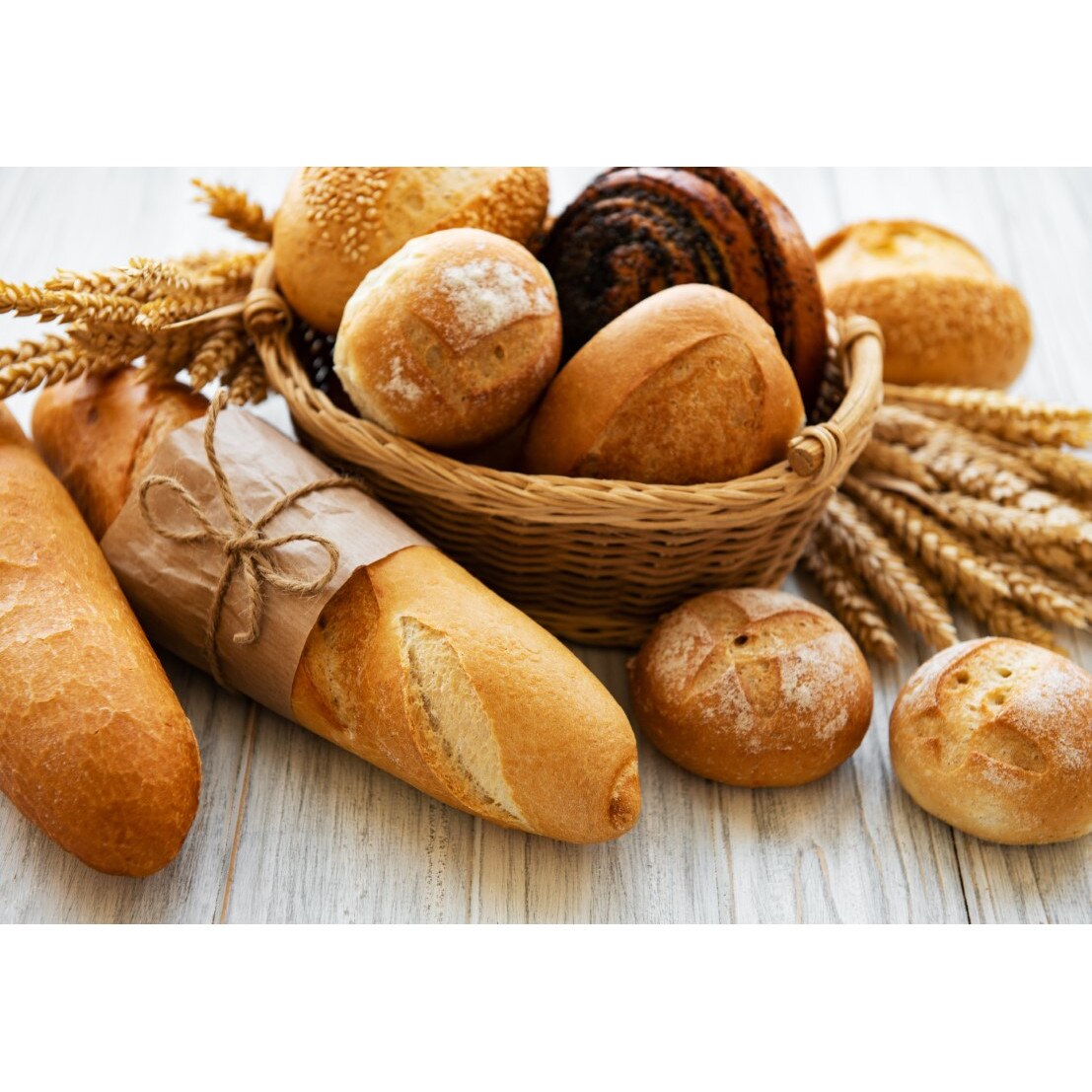 Tablou canvas Food13 - paine, 45 x 30 cm