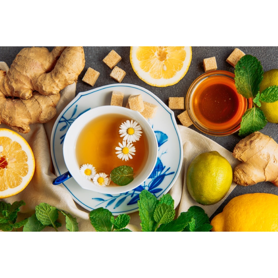 Tablou canvas Food18 - ceai, 75 x 50 cm