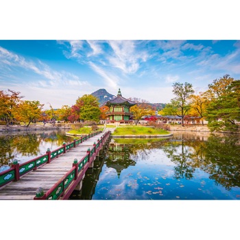 Tablou canvas City37 Palat Seoul, 45 x 30 cm Tablou canvas City37 Palat Seoul, 45 x 30 cm