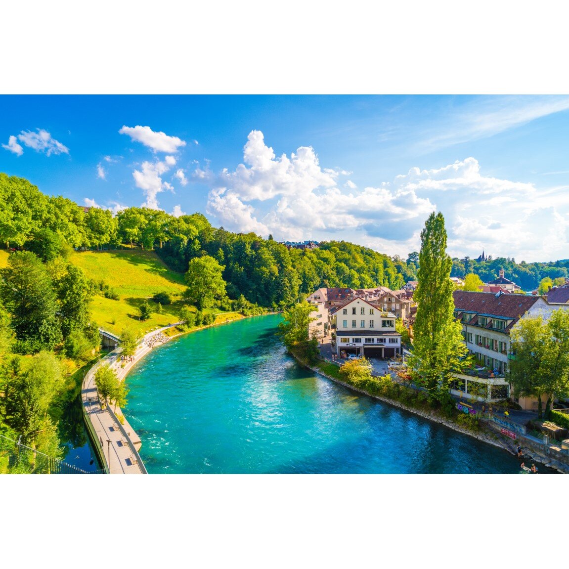 Tablou canvas City43 Berna, 90 x 60 cm