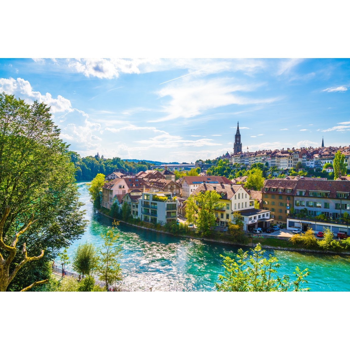 Tablou canvas City44 Berna, 75 x 50 cm