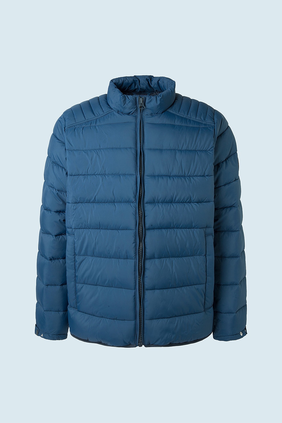 Pepe Jeans London, Geaca matlasata din material ce indeparteaza umezeala Heinrich, Albastru inchis