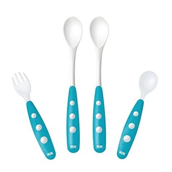 Set tacamuri copii NUK, editie speciala Annabel Karmel Set tacamuri copii NUK, editie speciala Annabel Karmel