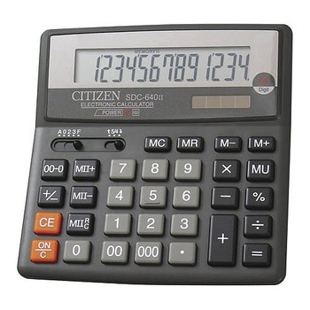Calculator de birou Citizen SDC-640, 14 digiti Calculator de birou Citizen SDC-640, 14 digiti